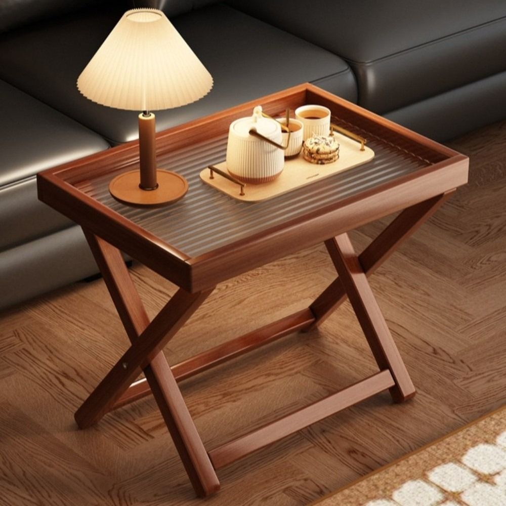 Desk Setup Pegboard - Sturdy Base Wooden Small Table Stable