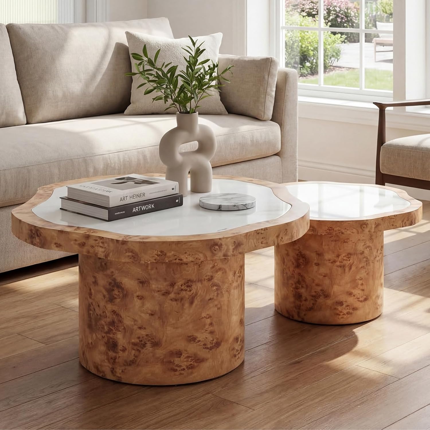 Desk Setup Minimalist - Nesting Coffee Table Set of 2,