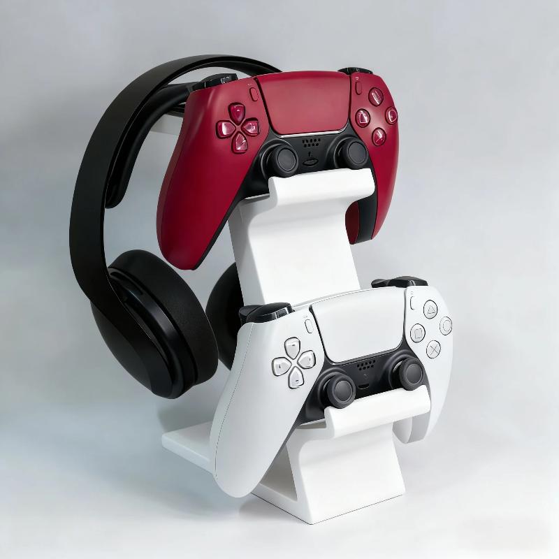 Desk Setup Gaming - ●3-in-1 Controller Stand For Desk With