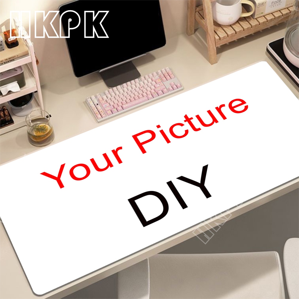 Desk Setup Natural - Large Desk Mat Customized Play Mats