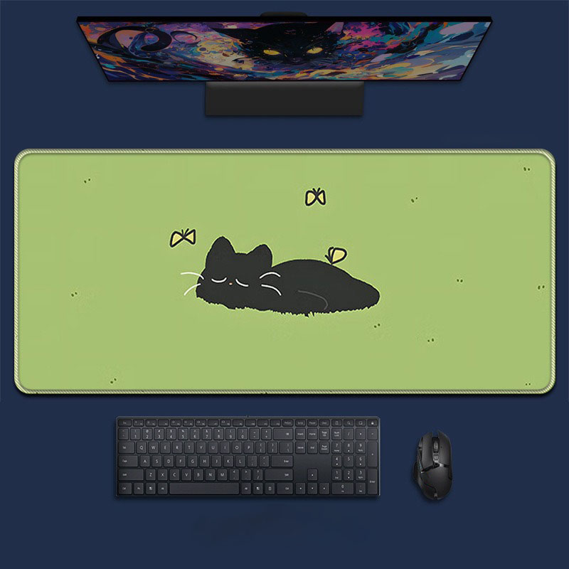 Anime Girl Forest Landscape La - Desk Setup Natural ulasan dan harga