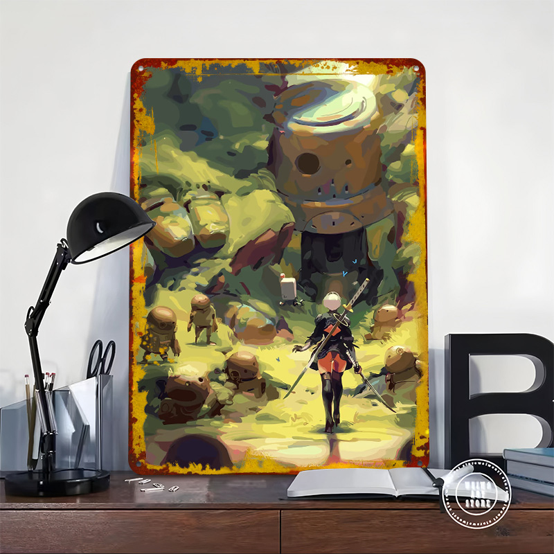 Nier Automata: 2B in Forest Me - Desk Setup Vintage ulasan dan harga