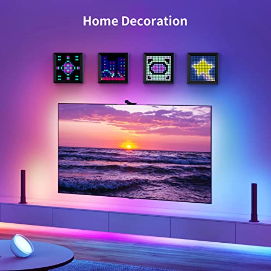 LED Light Pixel Display Panel  - Desk Setup Gaming ulasan dan harga