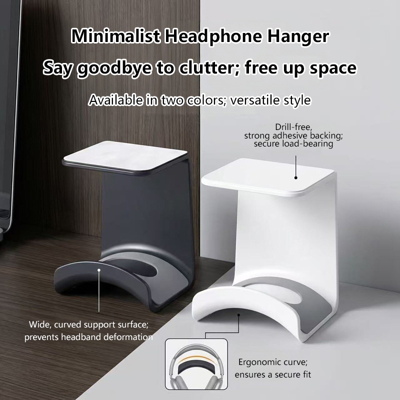 Universal Headphone Stand Adhe - Desk Setup Gaming ulasan dan harga
