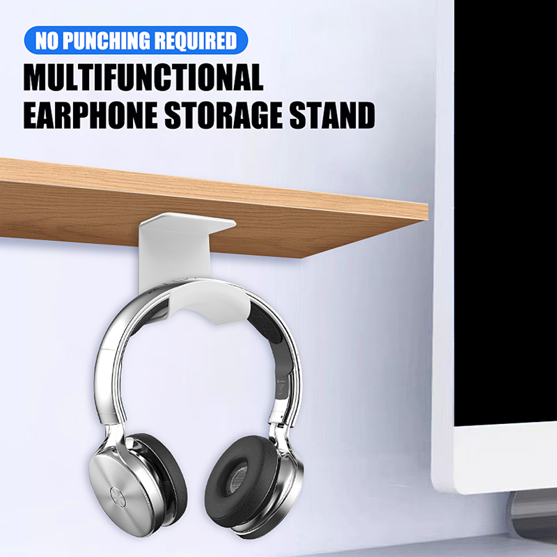 Universal Headphone Stand Adhe - Desk Setup Gaming ulasan dan harga
