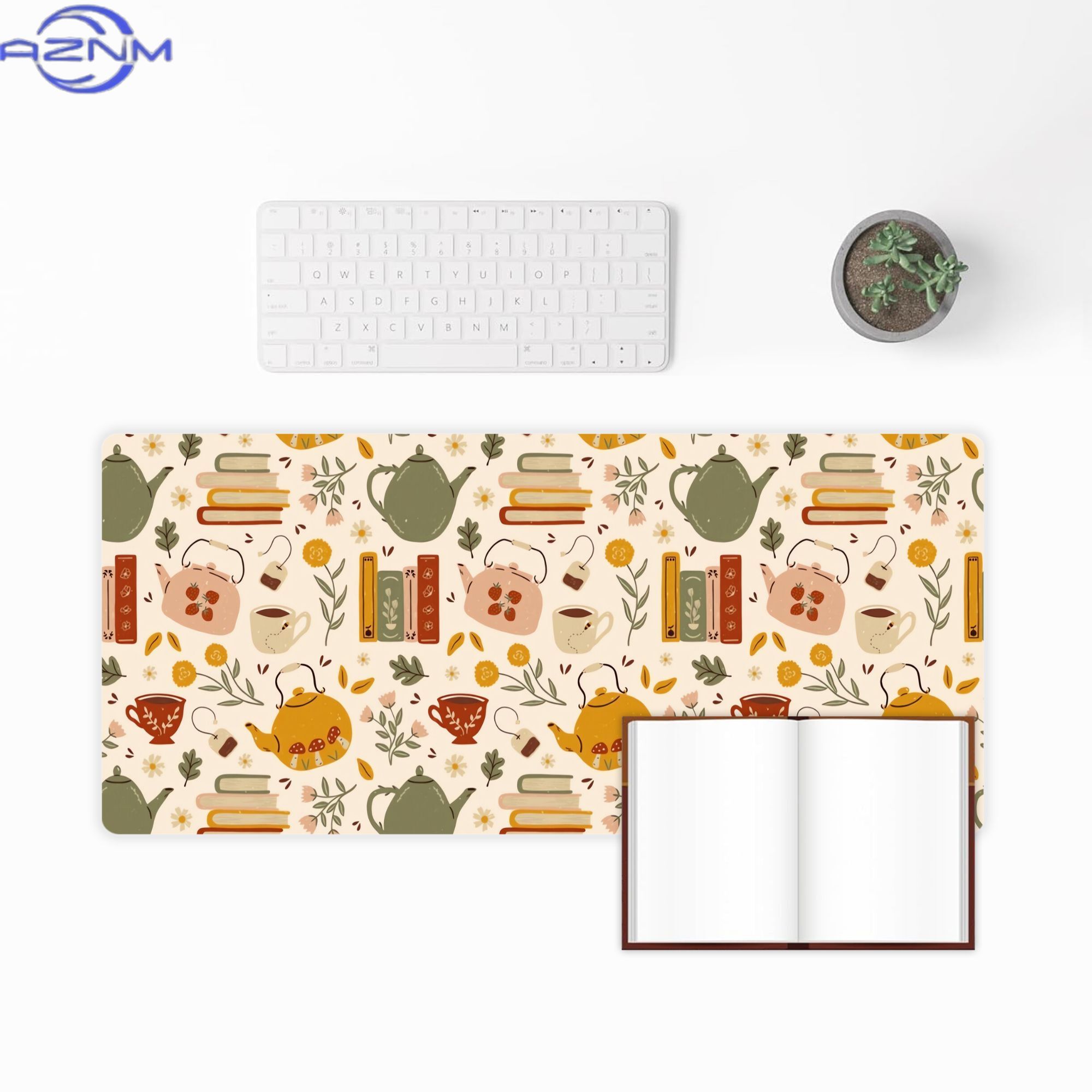 A Large Desk Mat Featuring Flo - Your Desk Setup ulasan dan harga