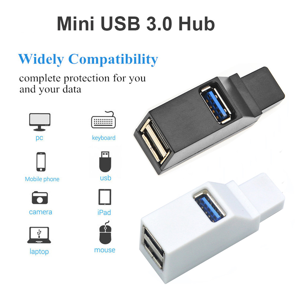 USB HUB Adapter Mini Splitter  - Desk Setup Pegboard ulasan dan harga
