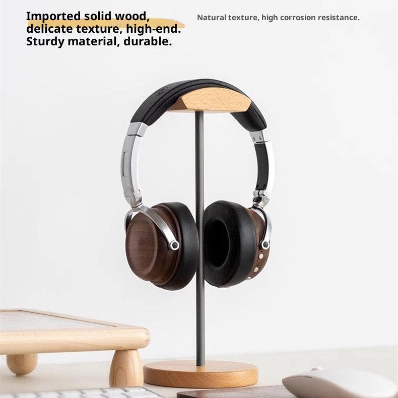Black Walnut Wood & Aluminum H - Desk Setup Gaming ulasan dan harga