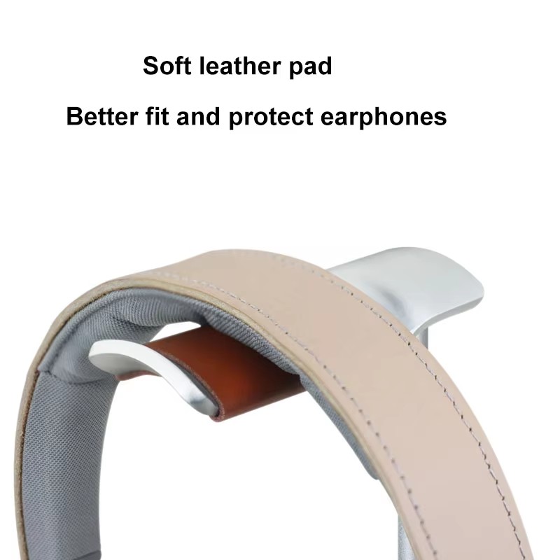 Curved Aluminum Headphone Stan - Desk Setup Gaming ulasan dan harga