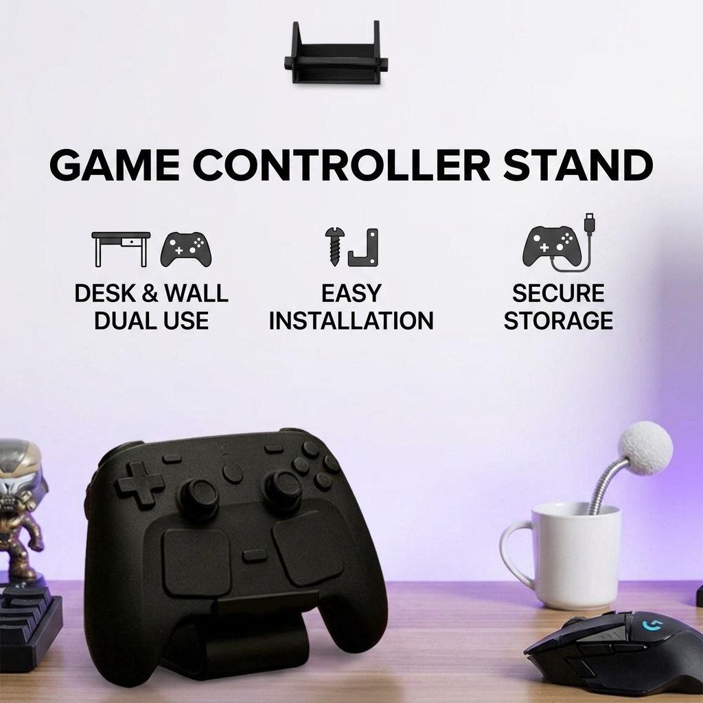 Controller Stand Compatible wi - Desk Setup Pegboard ulasan dan harga