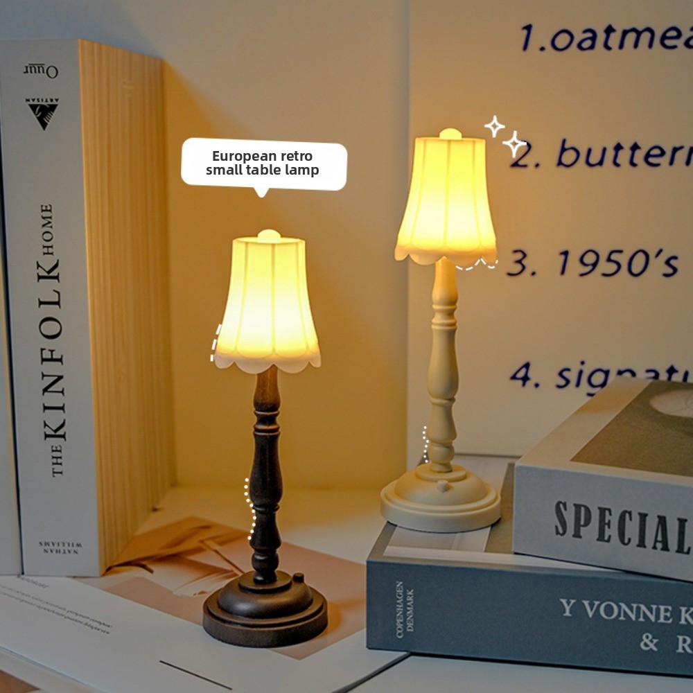 Vintage LED Night Light - Euro - Desk Setup Vintage ulasan dan harga