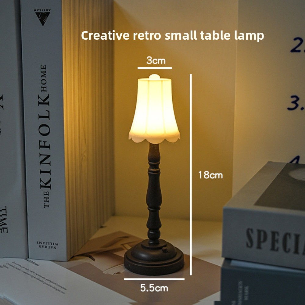 Vintage LED Night Light - Euro - Desk Setup Vintage ulasan dan harga