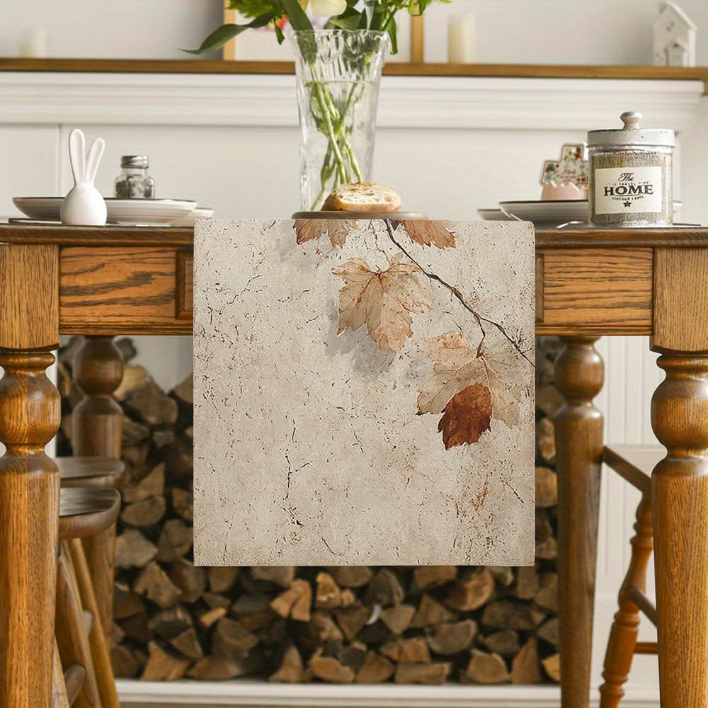 1 Autumn Fallen Leaf Theme Tab - Desk Setup Pegboard ulasan dan harga