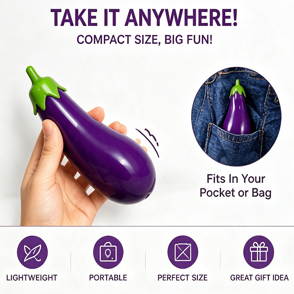 Bionic Botanical Eggplant Squi - Desk Setup Natural ulasan dan harga