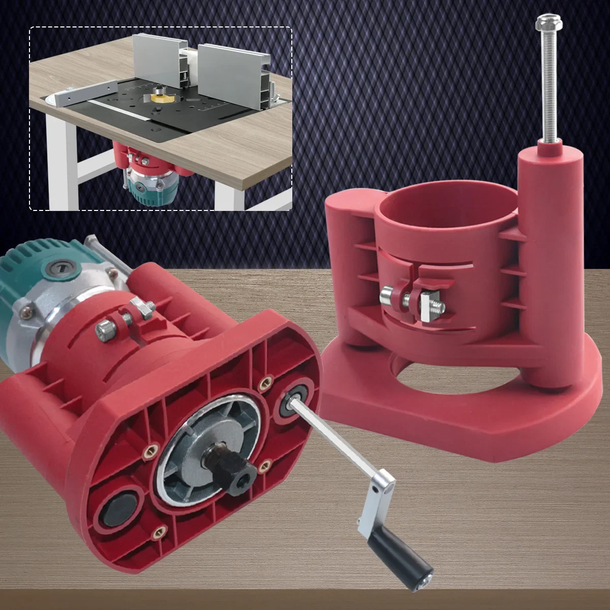Precision Router Lift -Router  - Desk Setup Pegboard ulasan dan harga