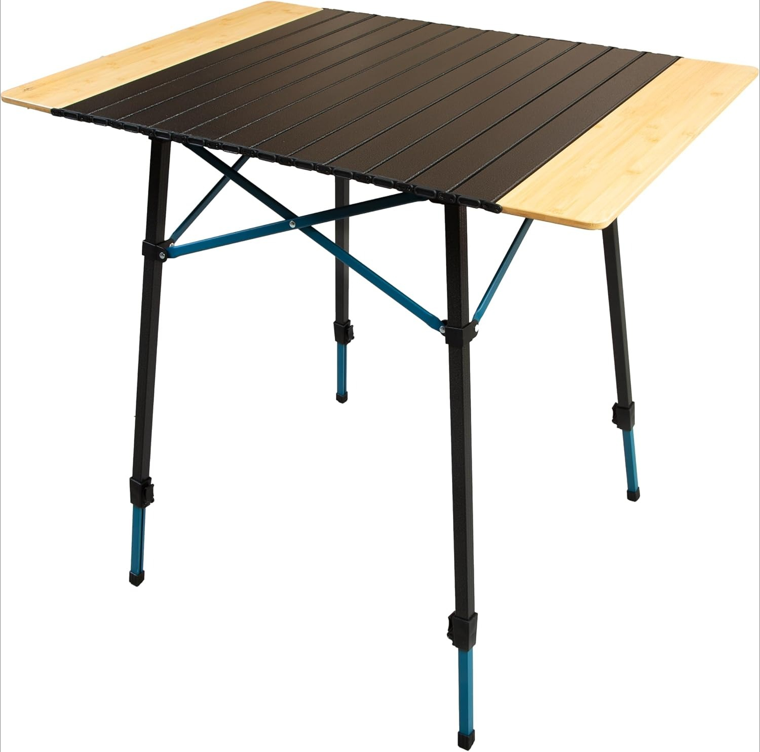 Portable Camping Table Folding - Desk Setup Natural ulasan dan harga