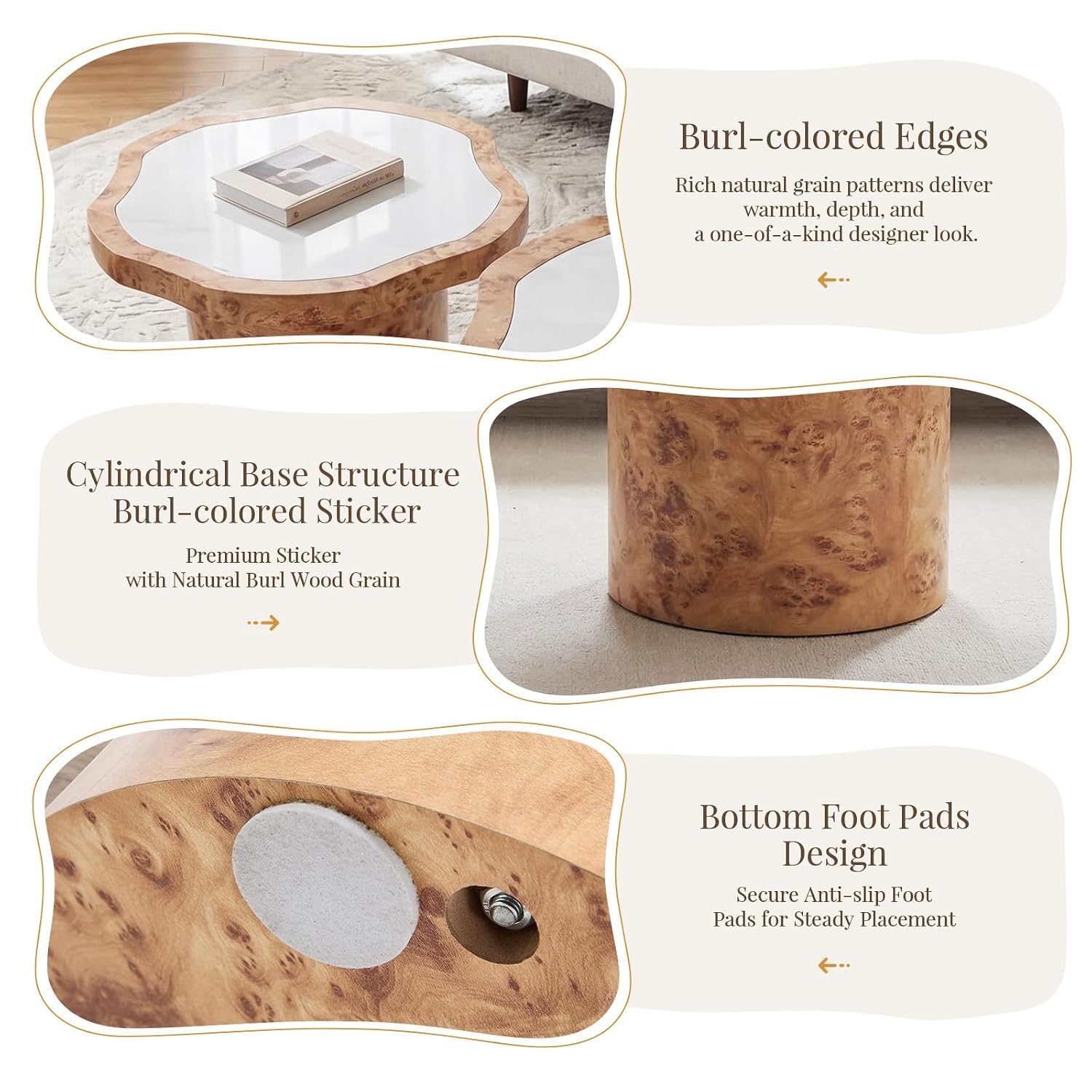 Nesting Coffee Table Set of 2, - Desk Setup Minimalist ulasan dan harga