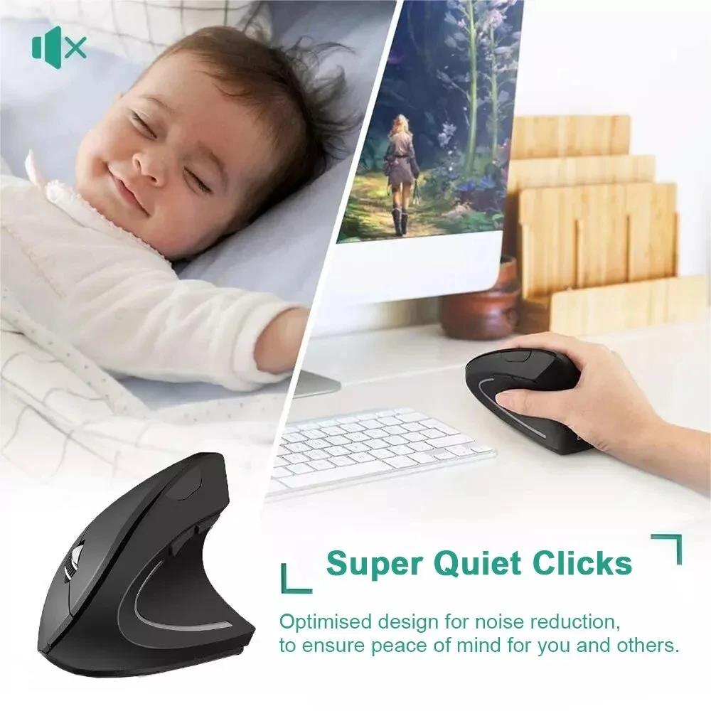 Ergonomic Wireless Mouse 1600  - Desk Setup Pegboard ulasan dan harga
