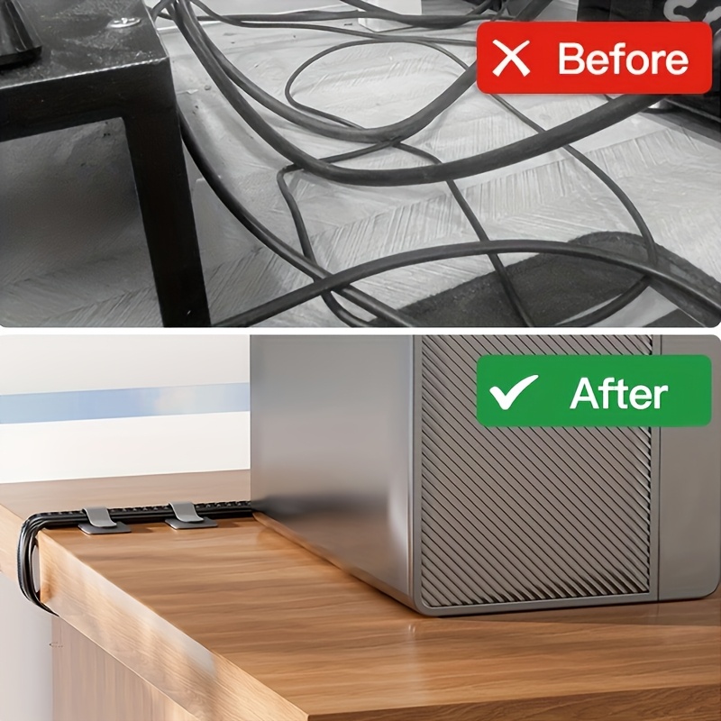 Cable Ties Reusable Straps Vel - Desk Setup With Printer ulasan dan harga