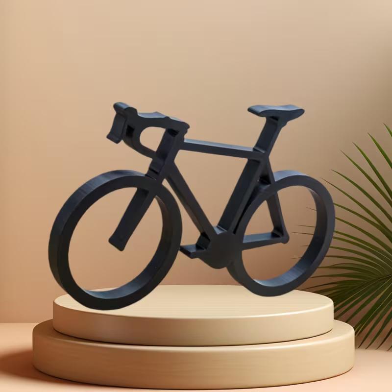 Bicycle Sculpture 3D Printed M - Desk Setup Minimalist ulasan dan harga