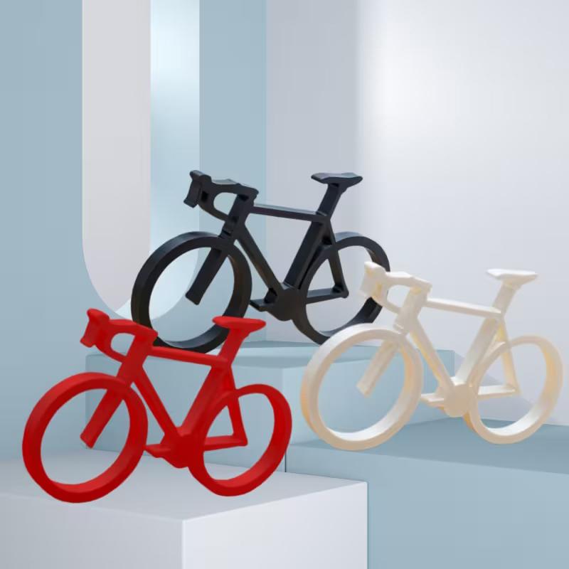 Bicycle Sculpture 3D Printed M - Desk Setup Minimalist ulasan dan harga