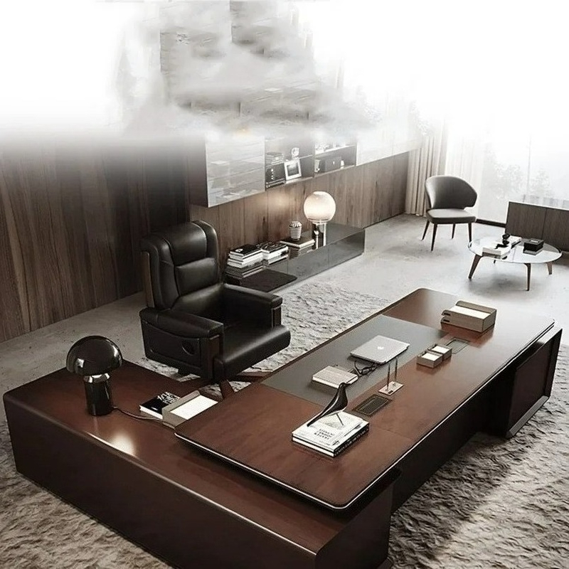 Modern Office Storage Executiv - Desk Setup For Work ulasan dan harga
