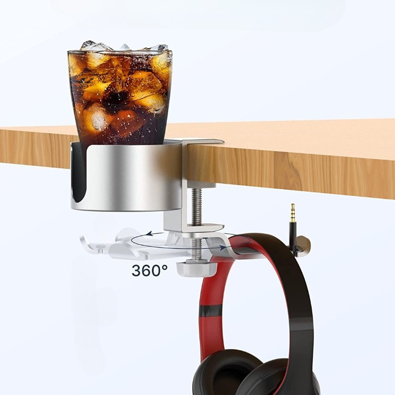 360° Rotating Desk Headphone H - Desk Setup Gaming ulasan dan harga