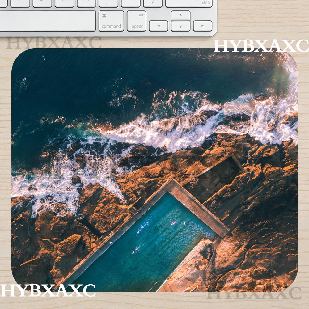HYBXAXC MAerial Ocean Wave Mou - Desk Setup Natural ulasan dan harga