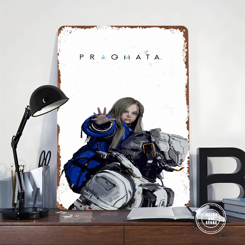 Pragmata Game Character Metal  - Desk Setup Vintage ulasan dan harga
