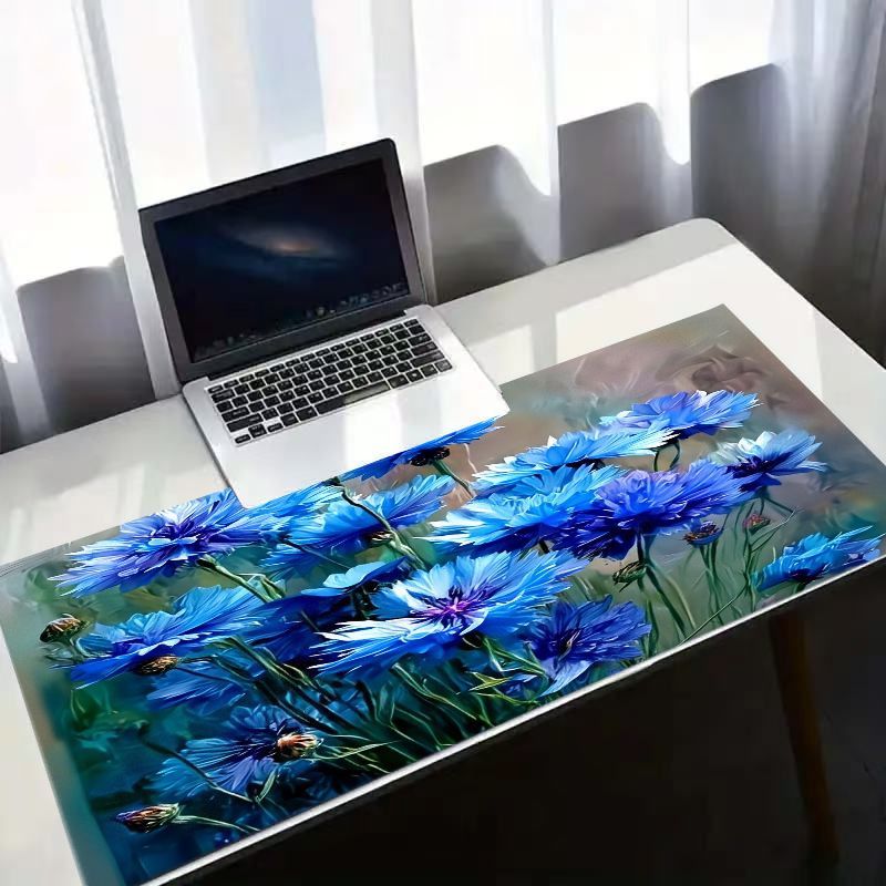 Brand Blue Cornflower Mouse Pa - Desk Setup Natural ulasan dan harga