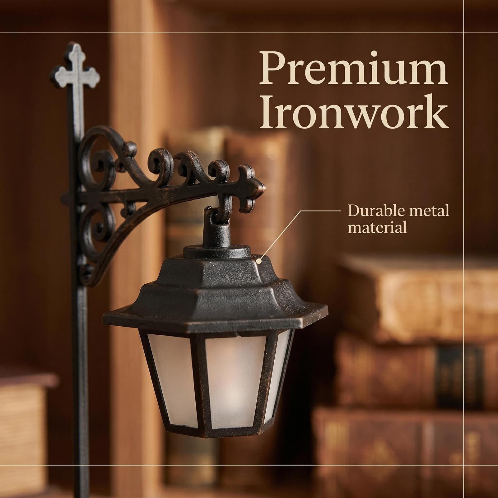 LED Warm Lantern Decorative Bo - Desk Setup Vintage ulasan dan harga