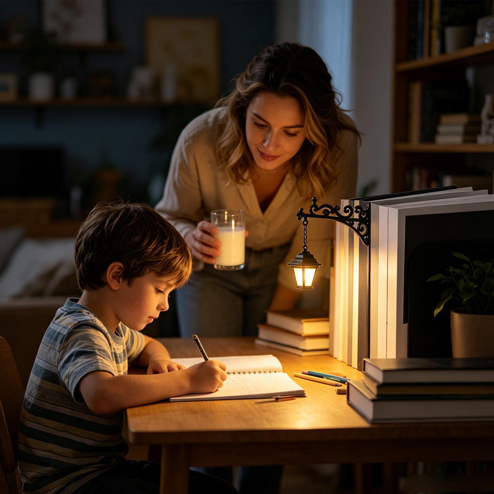 LED Warm Lantern Decorative Bo - Desk Setup Vintage ulasan dan harga