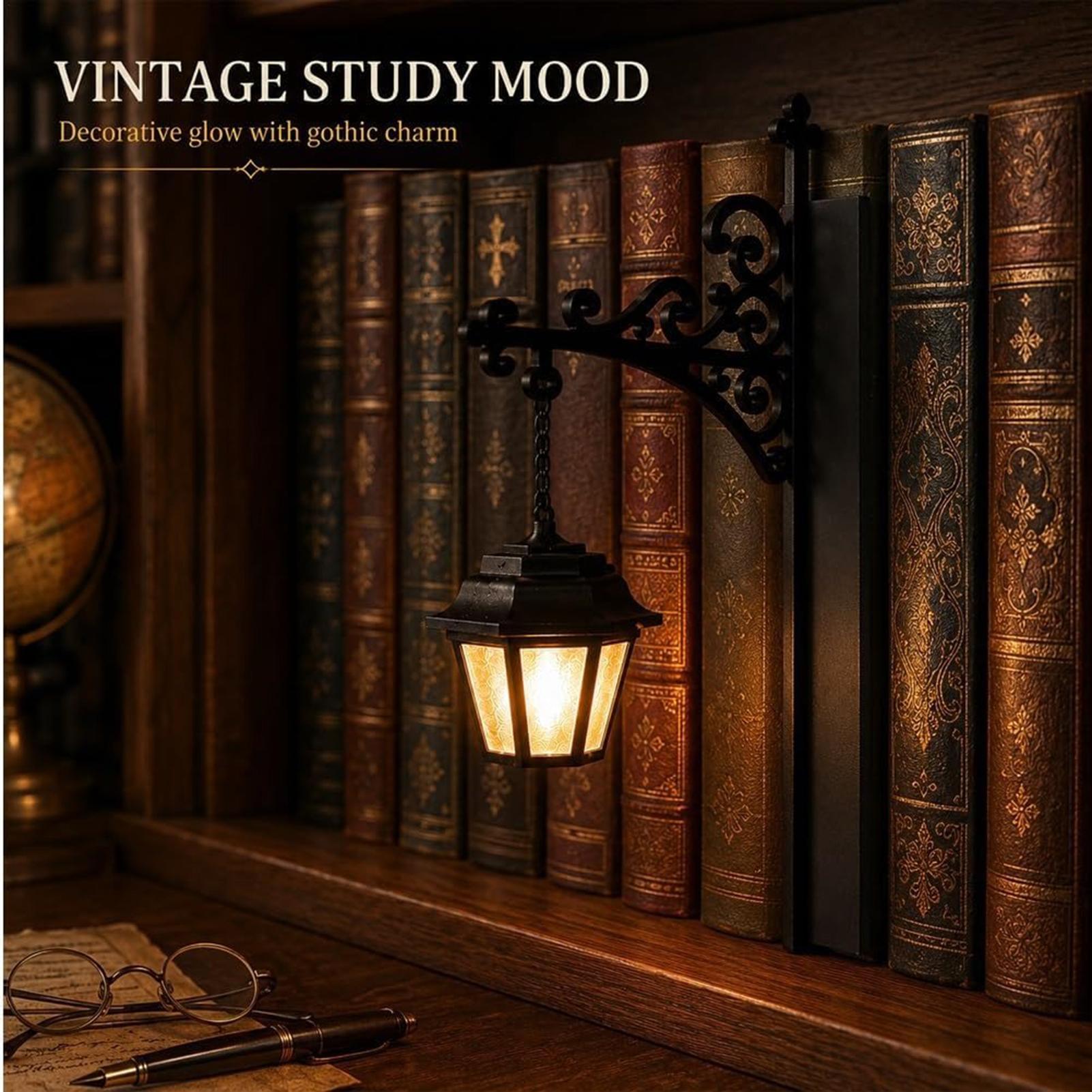 LED Warm Lantern Decorative Bo - Desk Setup Vintage ulasan dan harga