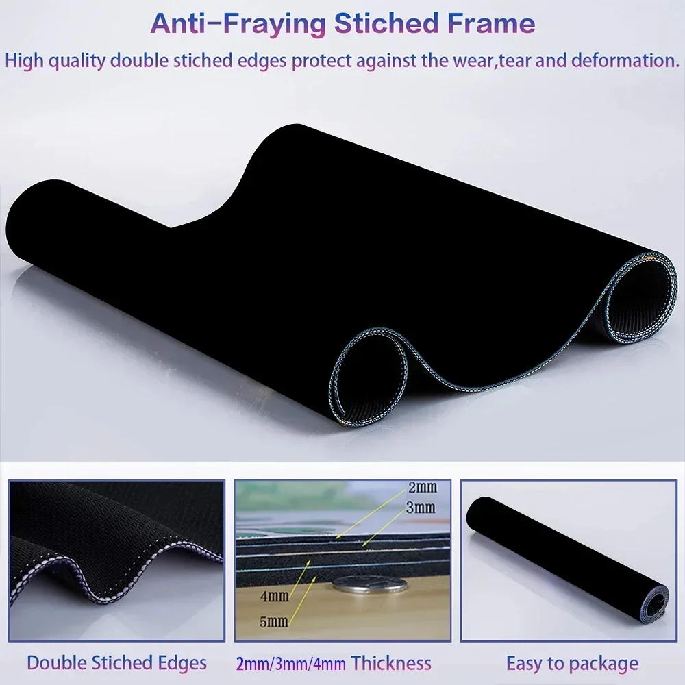 Large Desk Mat Customized Play - Desk Setup Natural ulasan dan harga