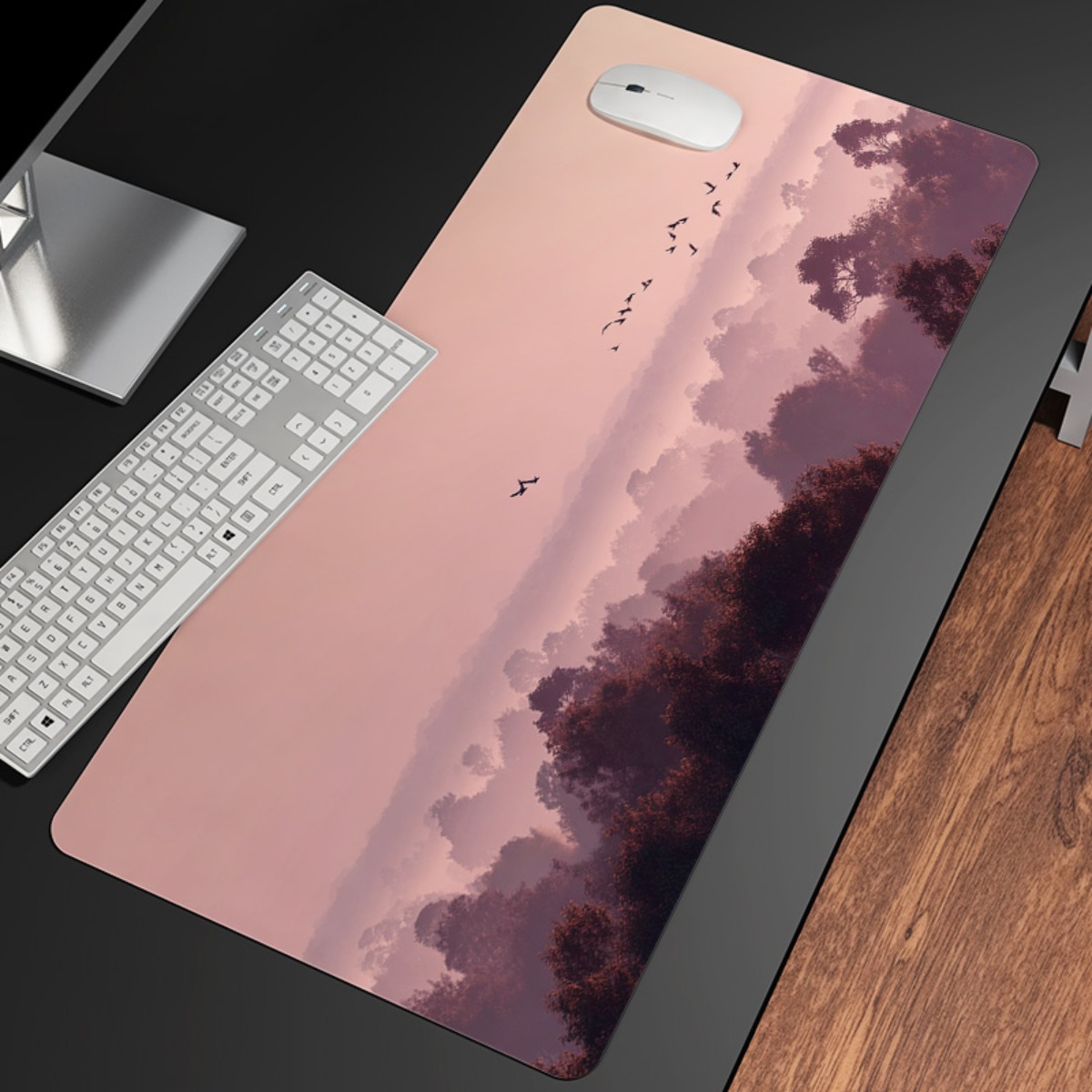 Dreamy Pink & Purple Sky XL mo - Your Desk Setup ulasan dan harga
